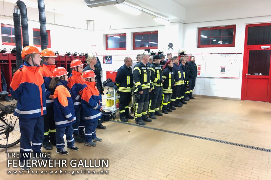 Berufsfeuerwehr-Wochenende unserer Jugendfeuerwehr